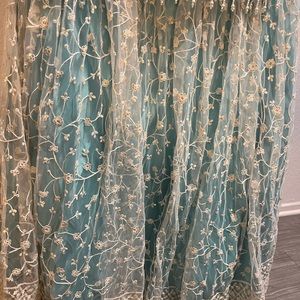 Indian Ethnic Wear Choli/Wedding/Party Wear/Designer Lehenga/sharara -Light Blue